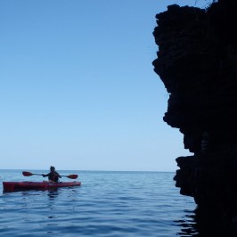 cave point silhouette
