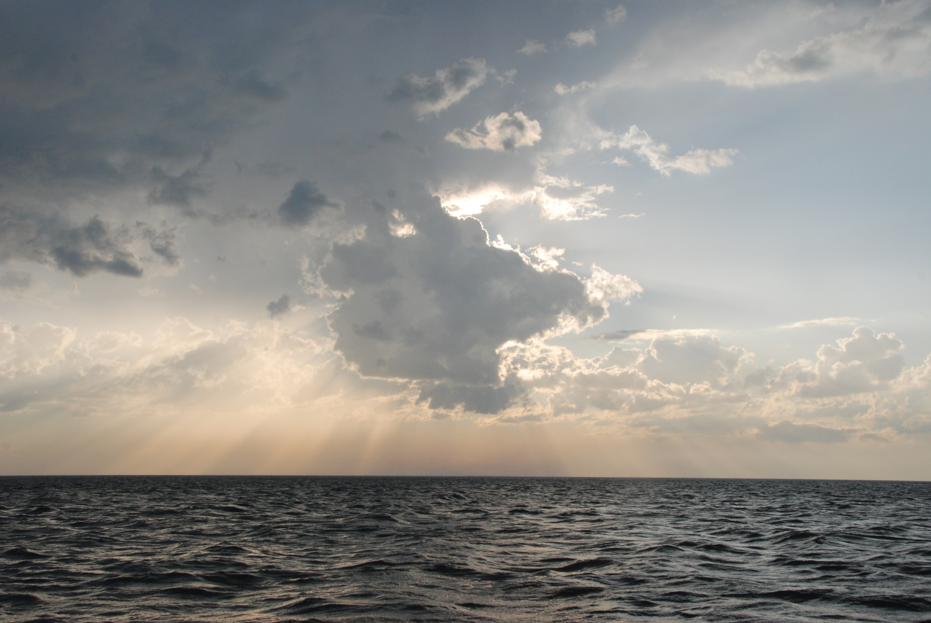 Sunset over Lake Michigan in Door County, Wisconsin
