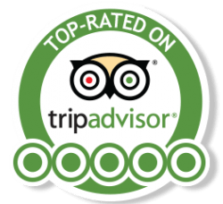 Top rated on TripAdvisor logo